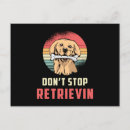 Search for retriever” postcards Cute dog