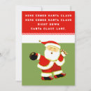 Search for bowling christmas cards Santa claus