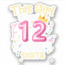 Search for 12 year old girl stickers Birthday