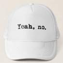 Search for yeah hats Nope
