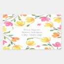 Search for orange grey return address labels Floral
