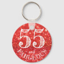 Search for 55th key rings Birthday