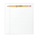 Search for school principal notepads Teacher