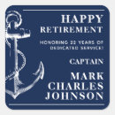 Search for ship captain stickers Navy blue