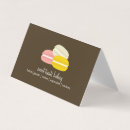 Search for macaron business cards Baked goods