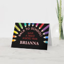 Search for new school cards Back to school