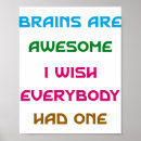 Search for brain posters Humour