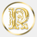Search for r initial stickers Gold