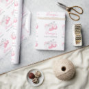 Search for pink pumpkin wrapping paper Baby shower