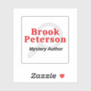 Search for mysteries stickers Writer