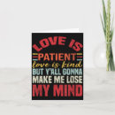 Search for love is patient cards Kind
