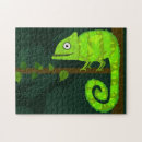 Search for chameleons puzzles Cute