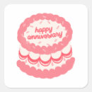Search for anniversary cake stickers Pink