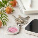 Search for soft pink rose key rings Flower
