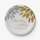 Search for gold and silver christmas plates Elegant