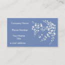 Search for cherry blossoms business cards Cosmetologist