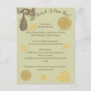 Search for bee birth announcement cards Yellow