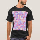 Search for purple flower pattern tshirts Background