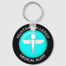 Search for red alert key rings Allergies