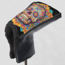 Search for sugar skull golf head covers Dia de los muertos