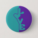 Search for two hearts badges Purple