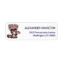 Search for donkey return address labels Cartoon