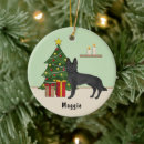 Search for german shepherd christmas decor Illustration