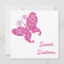 Search for fuschia birthday invitations Cute