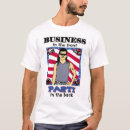 Search for business in the front party in the back tshirts Hair