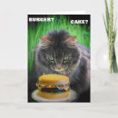Search for burger birthday cards Cat