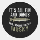 Search for musky fishing stickers Water