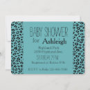 Search for leopard print baby shower invitations Black