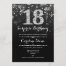 Search for 18th surprise birthday invitations Glam