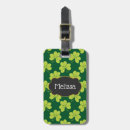 Search for shamrock luggage tags Clover