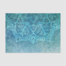 Search for mandala tissue paper Turquoise