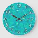 Search for aqua green clocks Blue