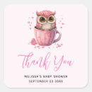 Search for cute pink owl stickers Hearts