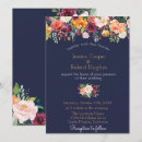 Search for navy blue watercolor wedding invitations Blush