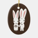 Search for cute bunny rabbit christmas tree decorations Couple