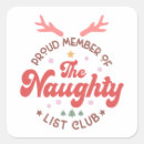 Search for naughty list stickers Modern