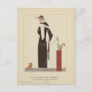 Search for art deco lady postcards 1920s