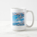 Search for cherry blossoms coffee mugs Fujikawaguchiko