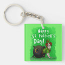 Search for st patrick day key rings Green