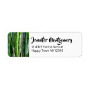 Search for bamboo return address labels Asian