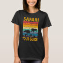 Search for animal guide tshirts Africa