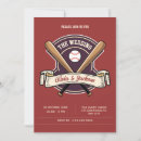 Search for sports wedding invitations Retro