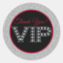 Search for red glitter stickers Silver