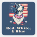 Search for red dog stickers Usa
