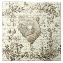 Search for vintage rooster tiles Rustic
