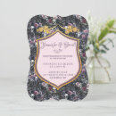 Search for romantic gothic wedding invitations Raven